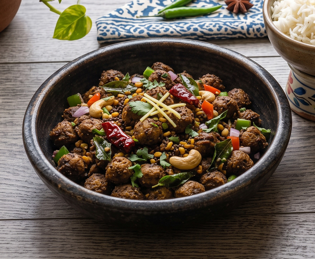 Mini Soya Pepper Fry