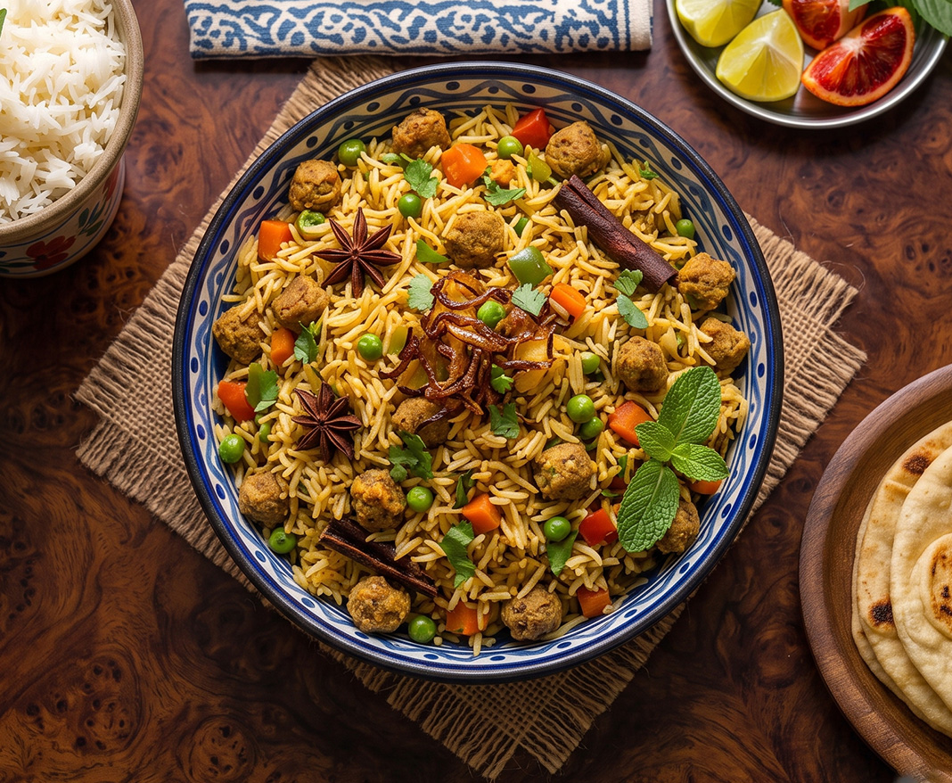 Mini Soya Pulao