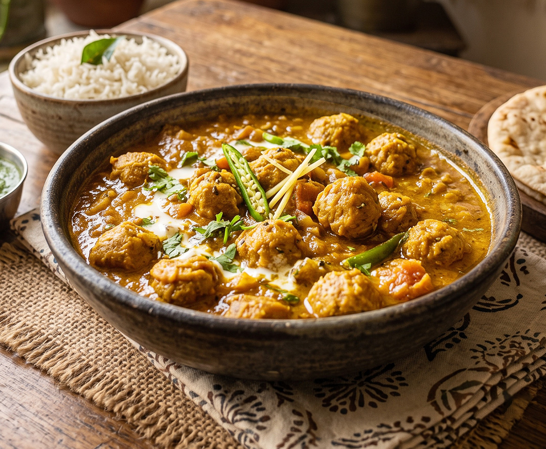 Soya Chunk Curry